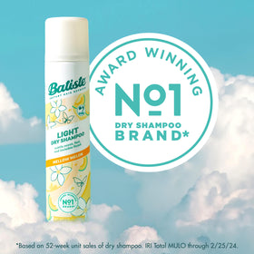 Batiste label close-up showing product name and lightweight invisible finish