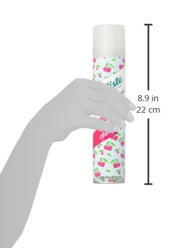 Batiste cherry in a morning routine scene adding volume and fresh scent