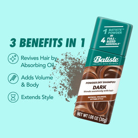 Batiste label close-up highlighting no-sulfates and clean-ingredient benefit