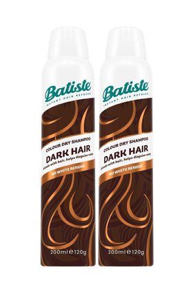Batiste front packaging showing twin 6.73 oz bottles and benefits