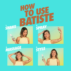 Batiste dark lifestyle evening out scene showing polished hair and confidence benefit