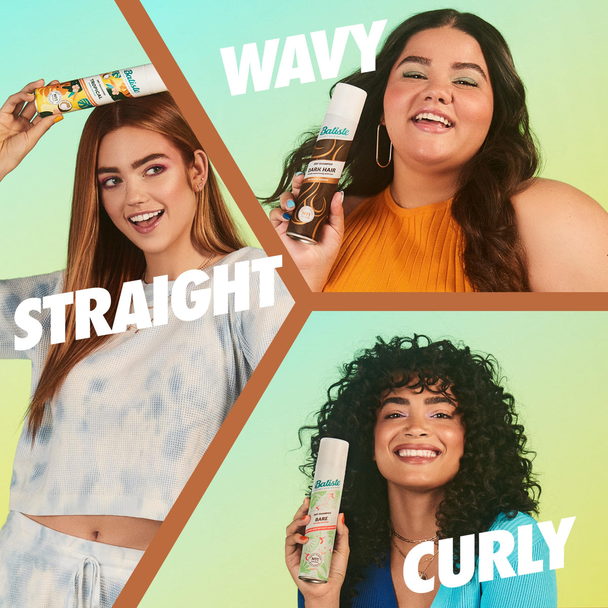 Batiste held in hand to show compact size for on-the-go use