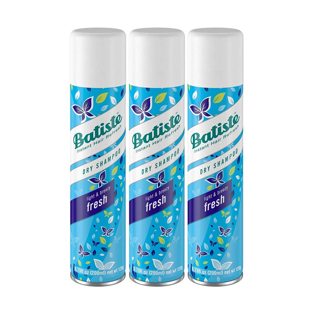 Batiste front can showing label and size for quick identification and convenience