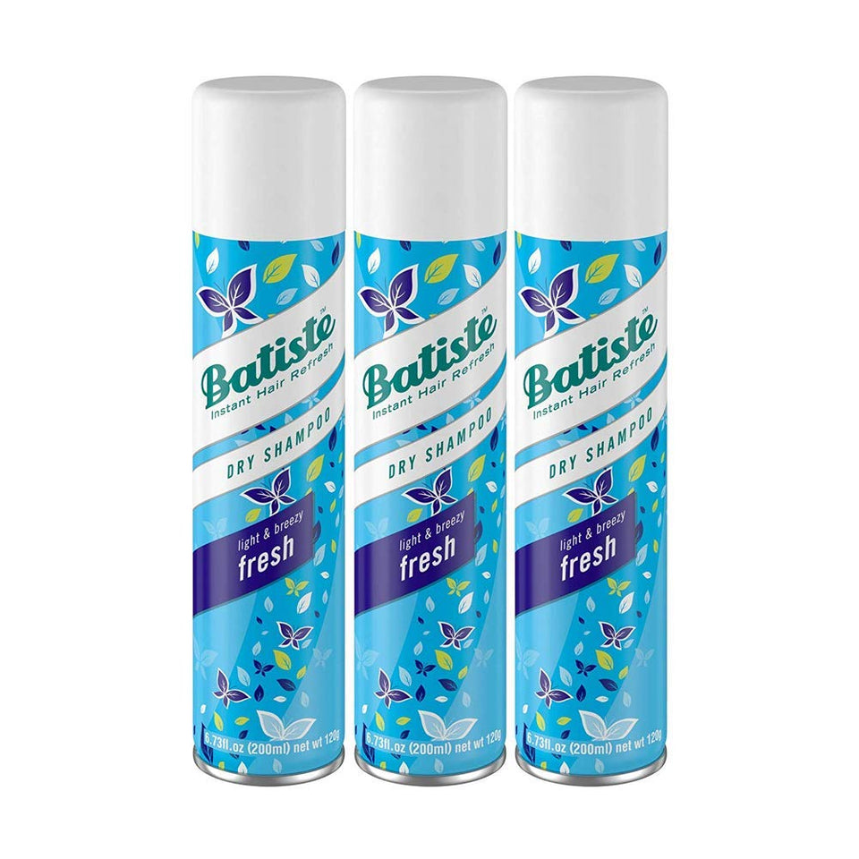 Batiste front can showing label and size for quick identification and convenience