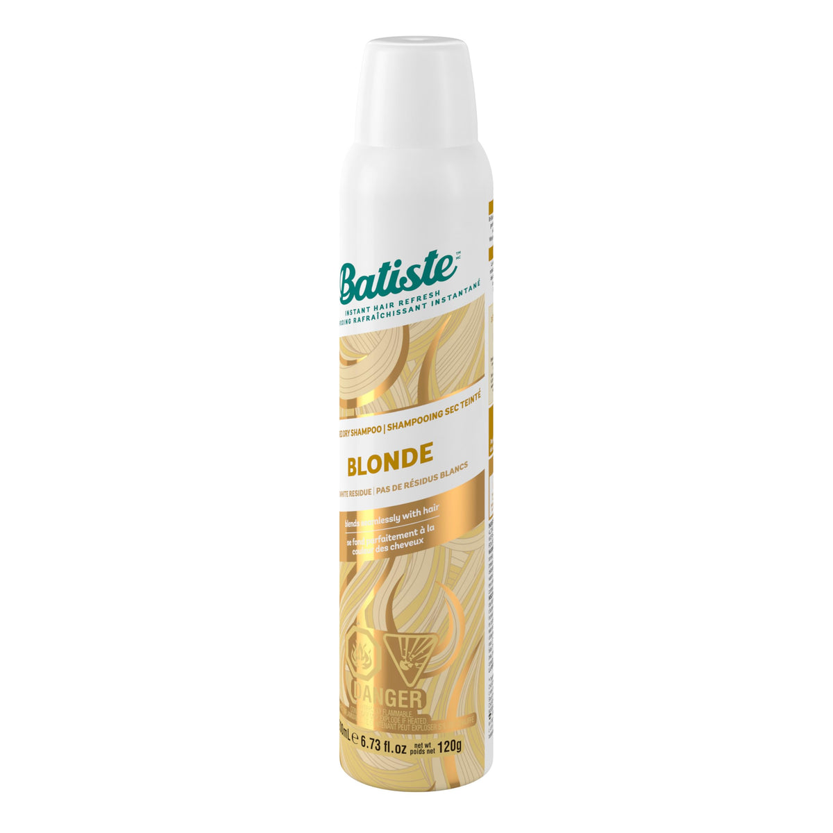 Batiste label detail showing directions and subtle tint information