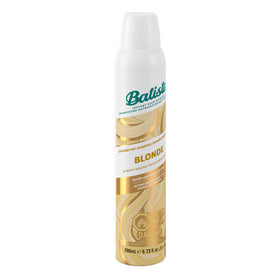Batiste on bathroom counter during morning routine for fast refresh