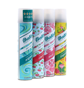 Batiste cans in a travel pouch illustrating portable freshness on-the-go