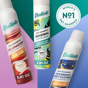 Batiste Original can close-up highlighting label and quick oil absorption