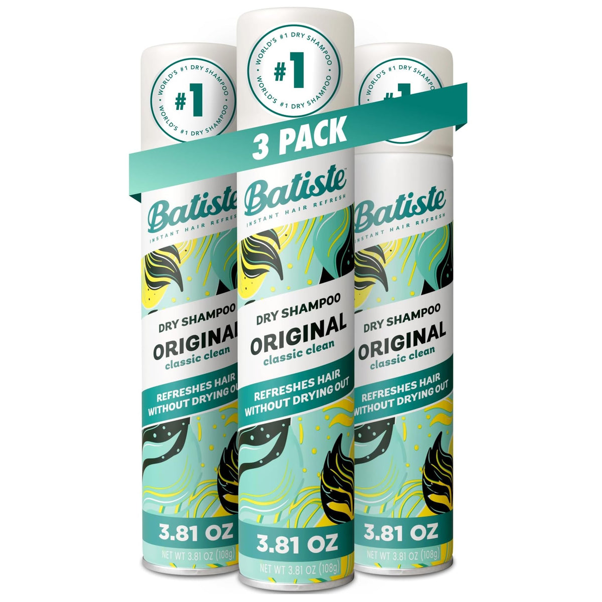 Batiste original front packaging showing branding and size benefit