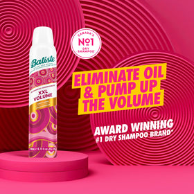 Batiste texture close-up at roots highlighting added lift and natural-looking body