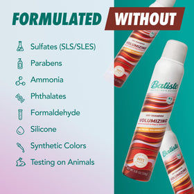 Batiste texture detail in hair showing added body and touchable finish