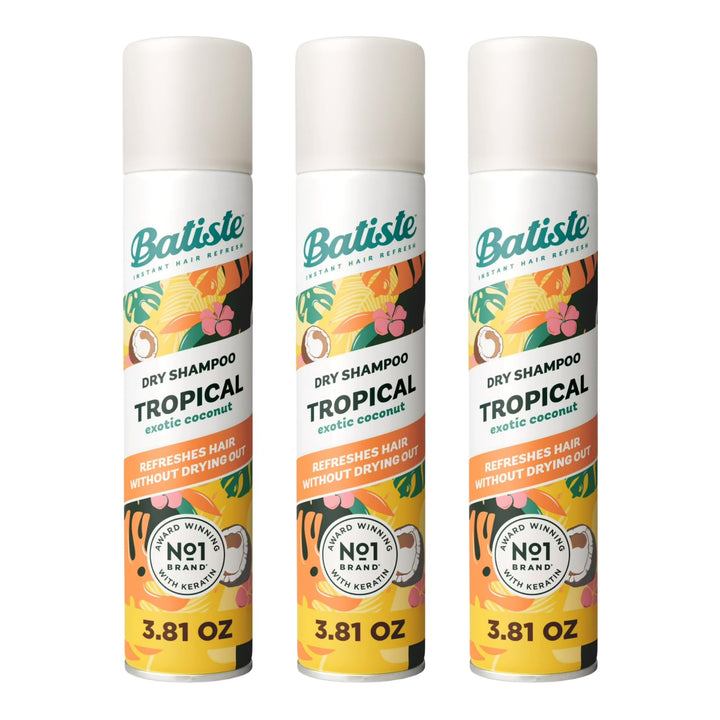 Batiste can front view showing tropical label and volume benefit