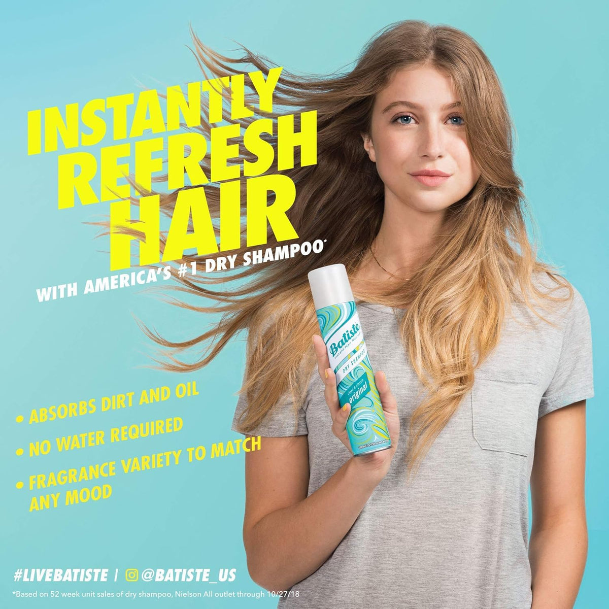 Batiste can inside a tote bag for travel convenience benefit