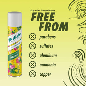 Batiste ingredient label close-up showing formula information for reassurance