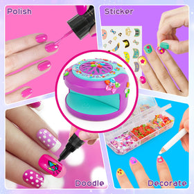BATTOP assortment of 3D gems displayed to inspire creative nail accents
