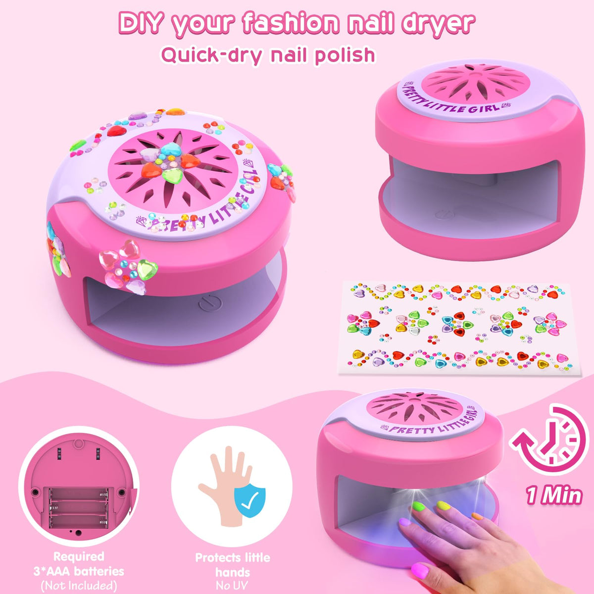 BATTOP dual-tip nail art pens detailed shot for precise designs and creative accents