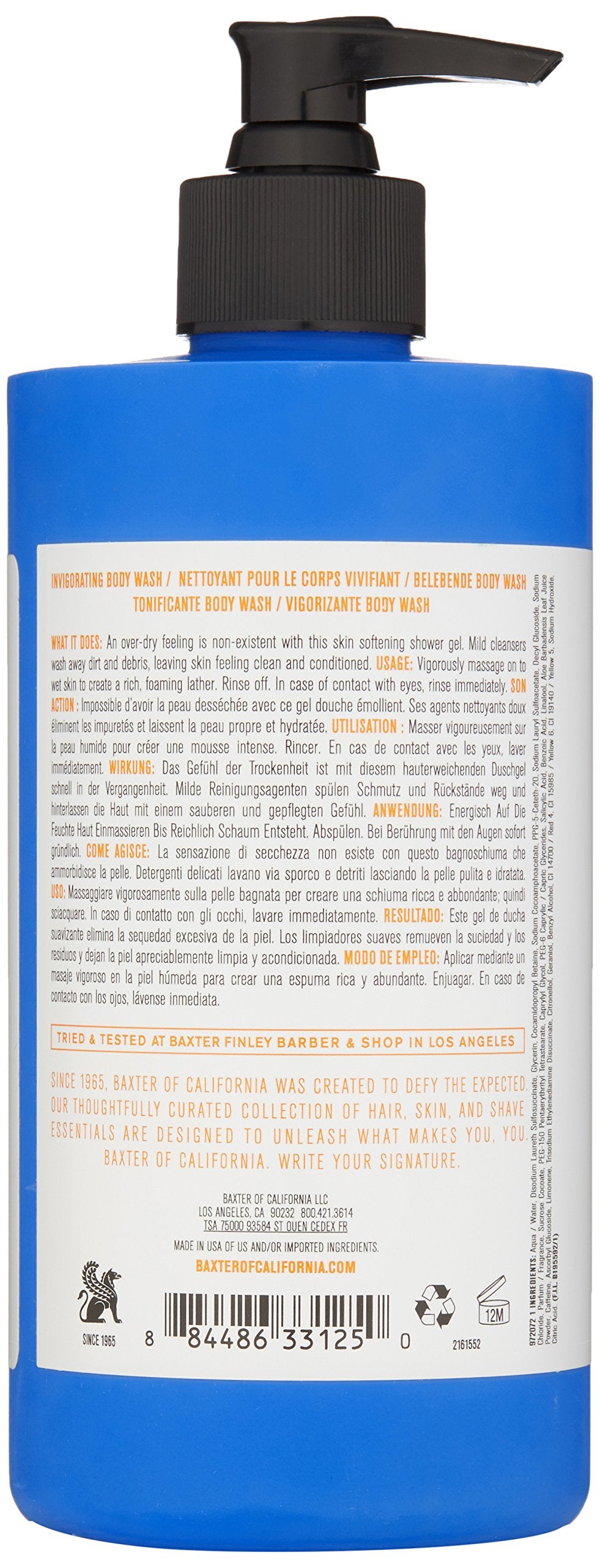 Baxter of California creamy lather close-up showing rich foam texture