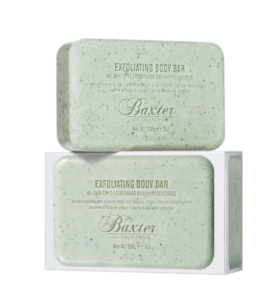 Baxter of California front packaging shows product name and scent for clear identification