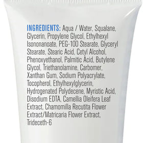 Baxter of California texture closeup of lotion absorbed on skin demonstrating lightweight finish