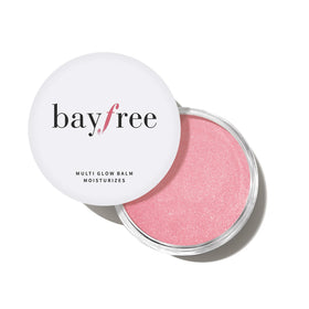 bayfree front compact Peony Garden showing blush shade and packaging benefit