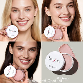 bayfree double-ended brush detail for precise application and blending