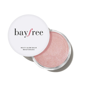 bayfree front tube shot showing compact balm, portable and travel-ready