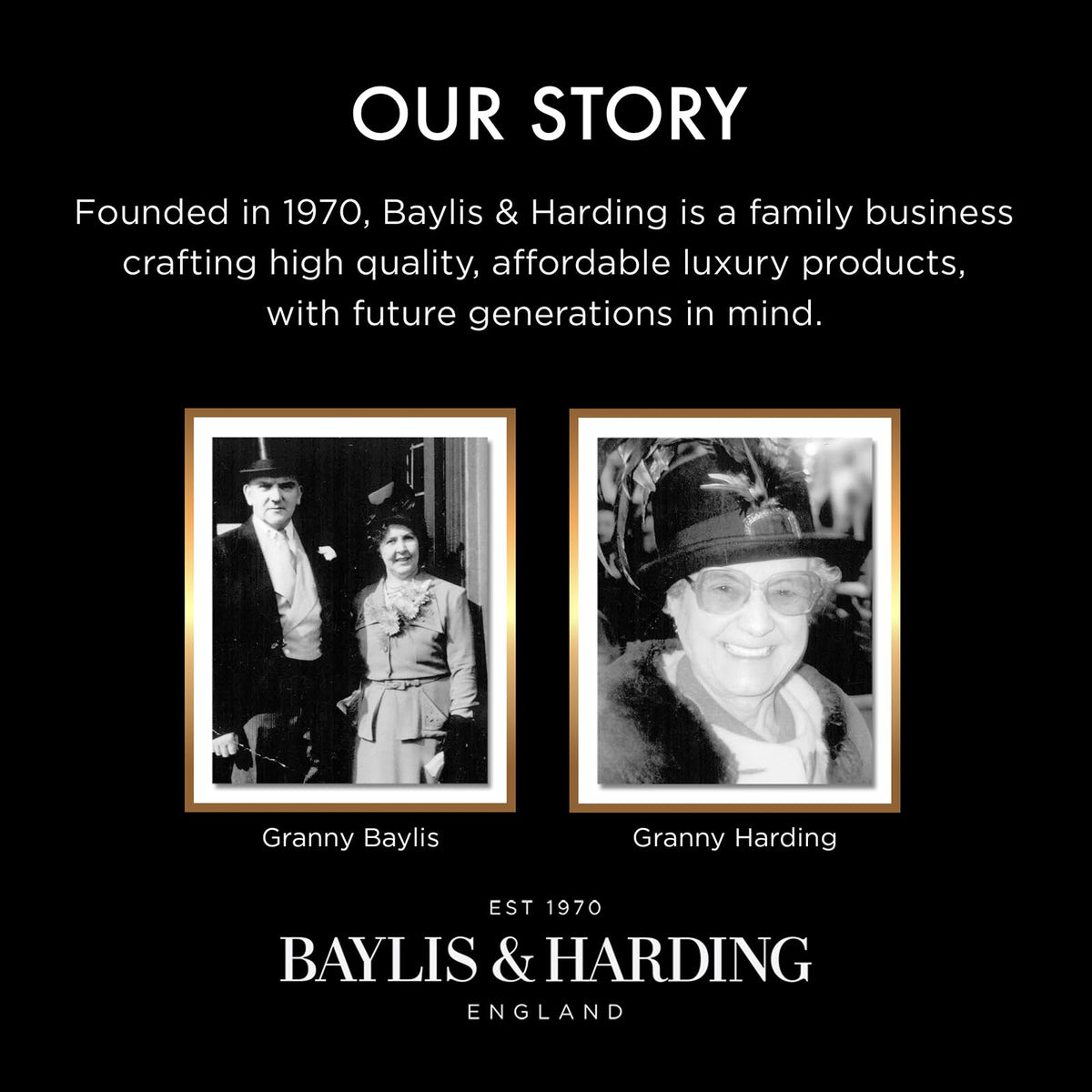 Baylis & Harding refill bottles alongside dispensers promoting sustainable reuse