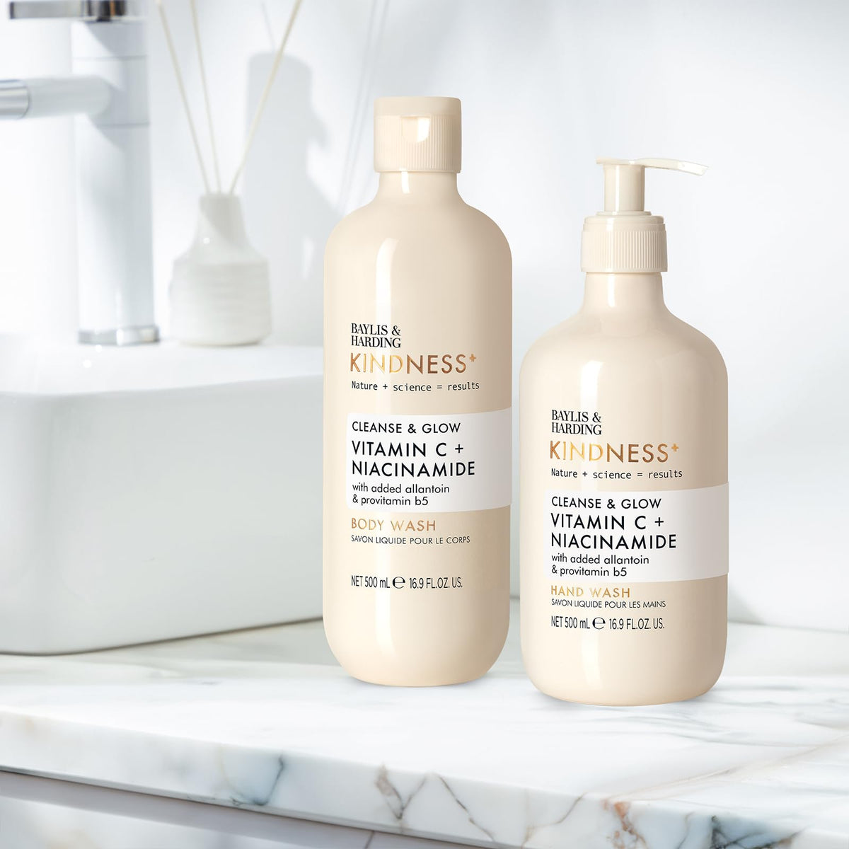 Baylis & Harding in a bathroom setting showing decorative and practical benefit