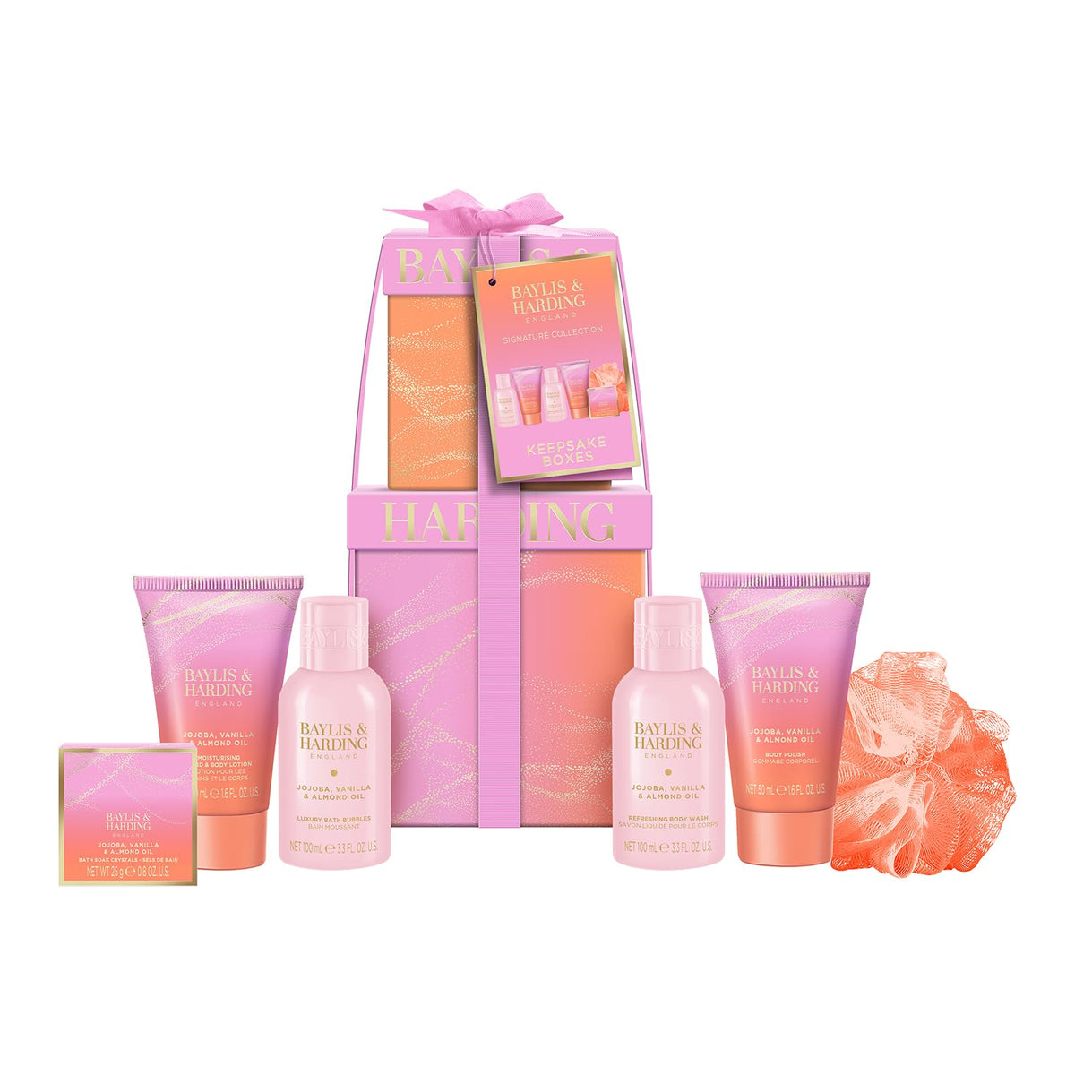 Baylis & Harding front packaging showing ready-to-gift presentation and luxury appeal