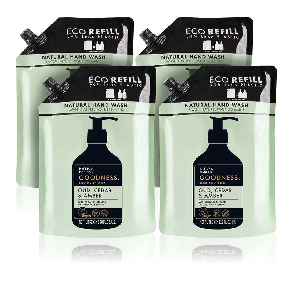Baylis & Harding front packaging showing bottle and fragrance benefit