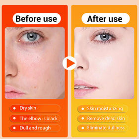 Baysea ingredient label listing kojic acid and turmeric, showing active benefits