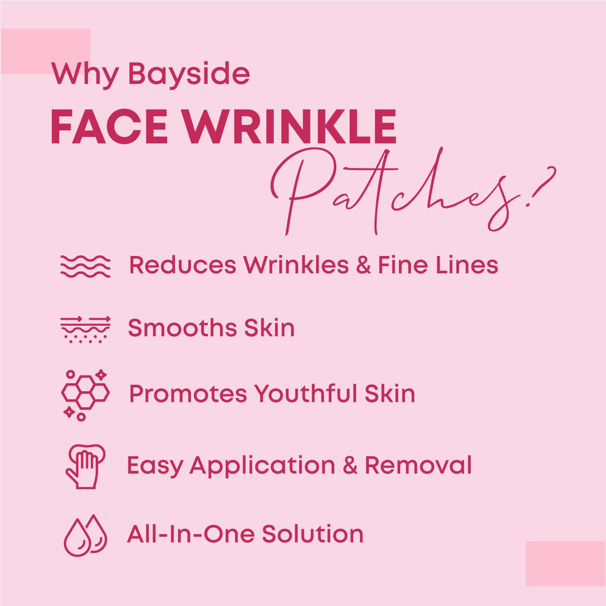 bayside being applied to eye area for immediate lifting and smoothing benefit