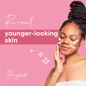 bayside used on neck showing lift and reduced lines benefit