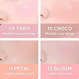 BBIA applying blush with brush for even coverage and professional finish benefit