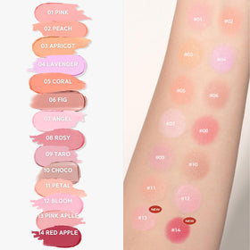 BBIA cream texture close-up swipe showing smooth blendability benefit