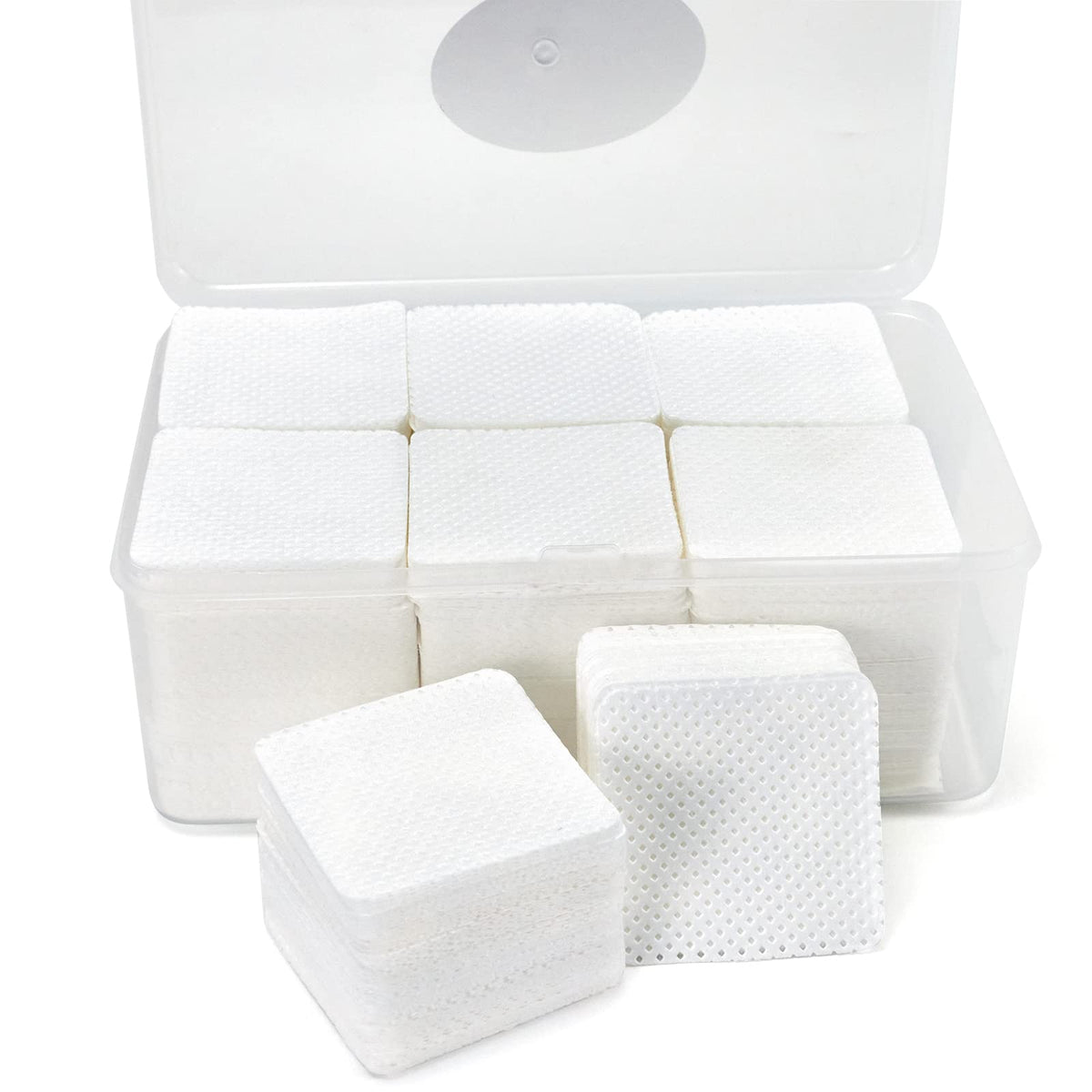 Bcowos front packaging case with 1100 lint-free wipes, organized and portable