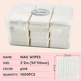 Bcowos open plastic case protecting pads from moisture and dirt