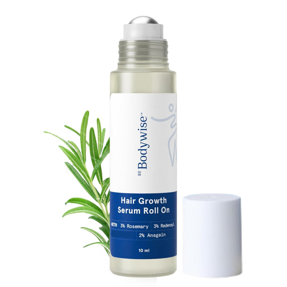 Be Bodywise roll on front packaging showing compact travel-friendly bottle and brand