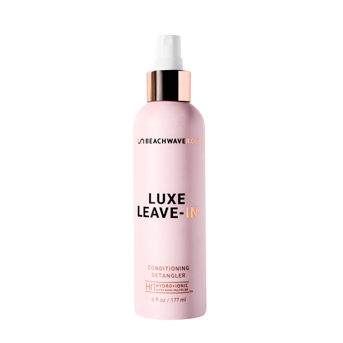 Beachwaver Luxe Leave-In front packaging showing bottle and branding for easy identification
