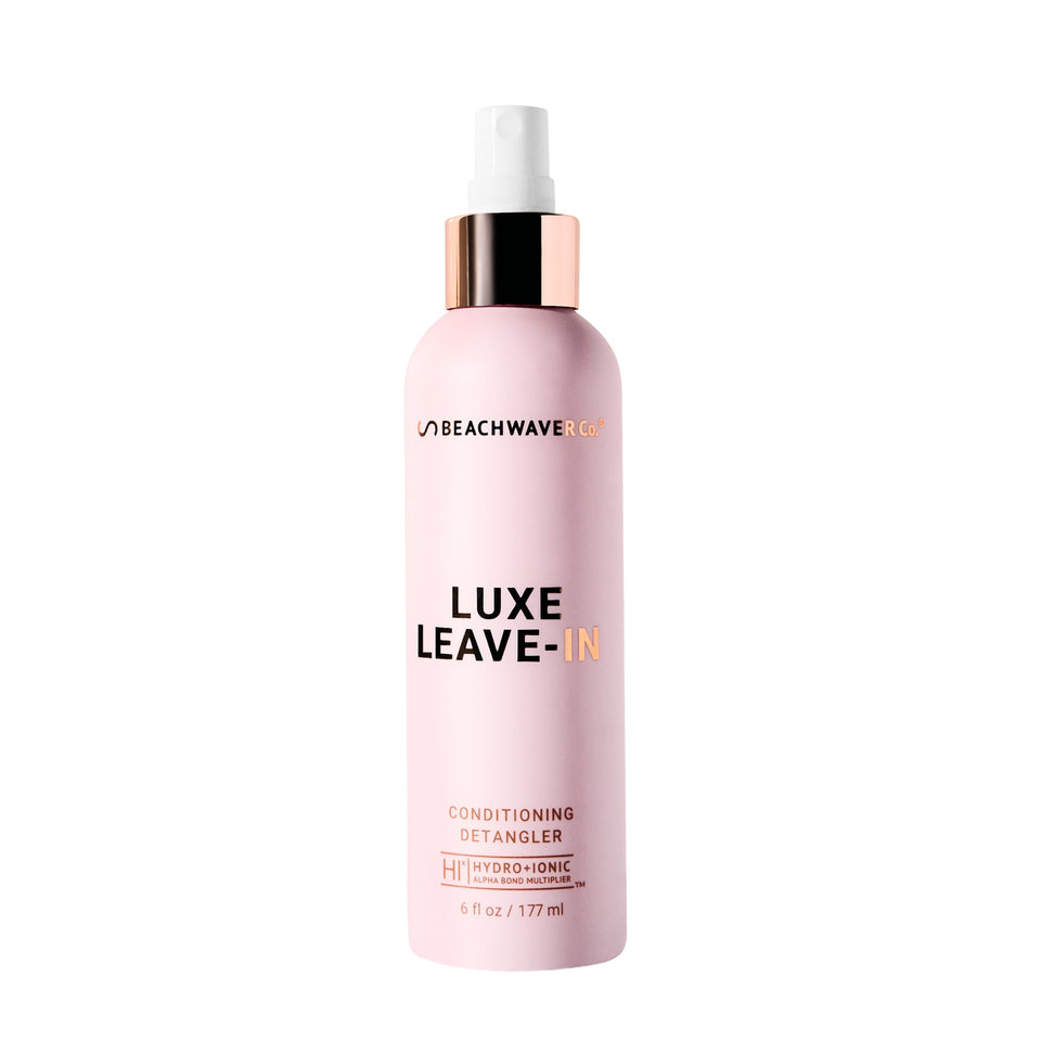 Beachwaver Luxe Leave-In front packaging showing bottle and branding for easy identification