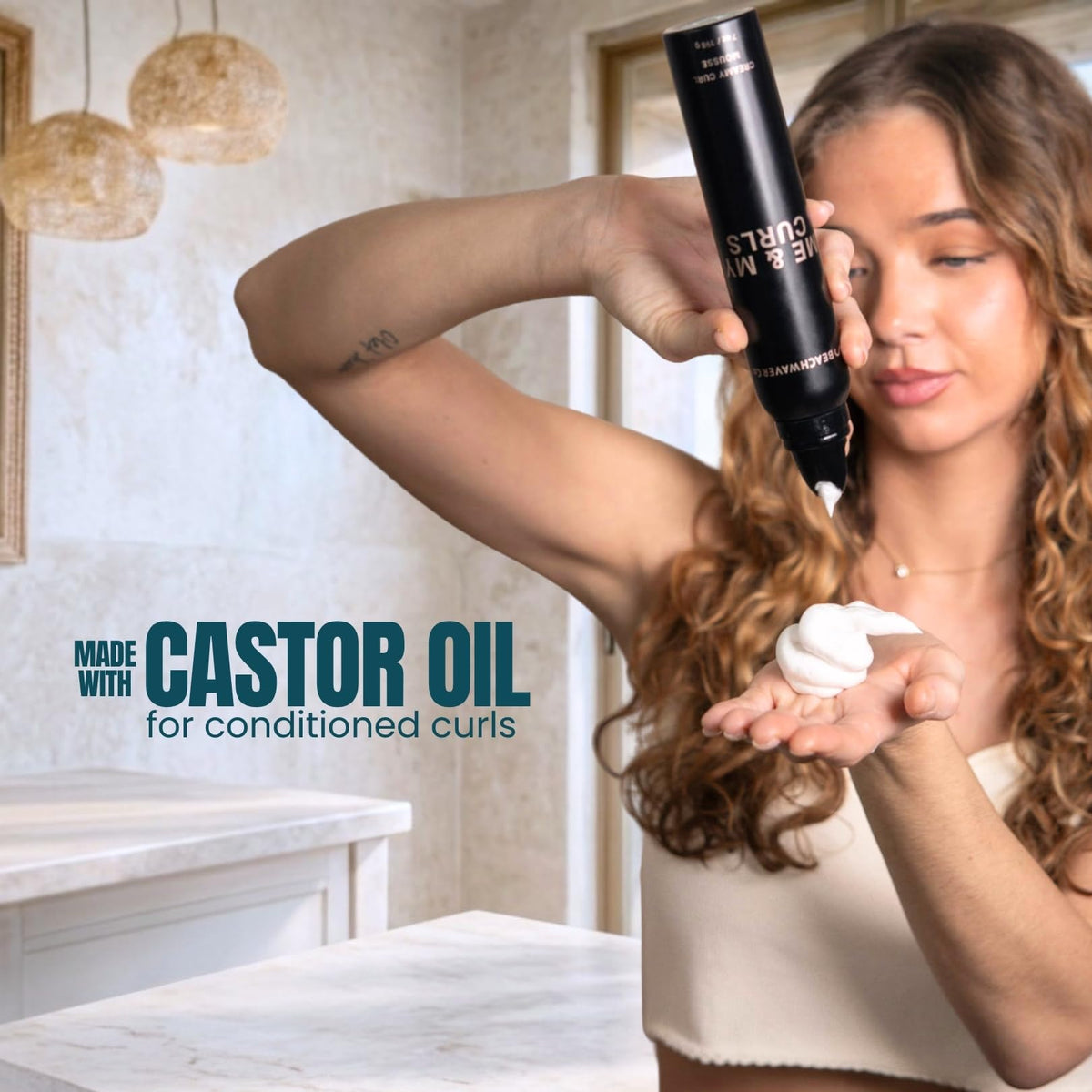 Beachwaver creamy texture closeup showing smooth consistency benefit