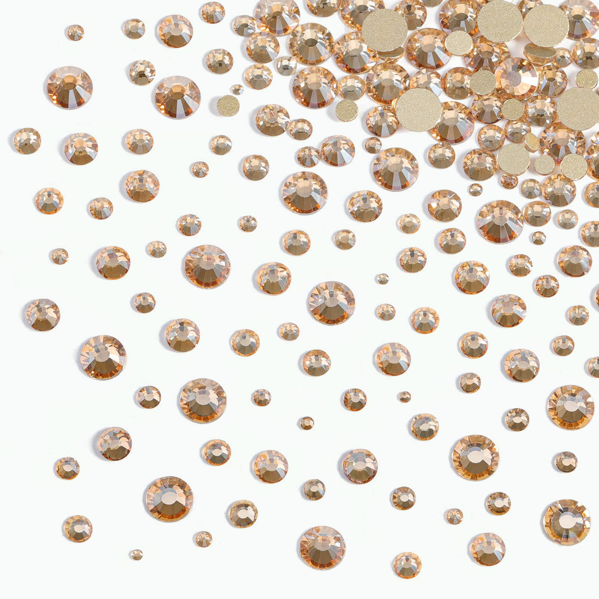 BEADSLAND gems used as face eye decoration for festival-ready sparkle