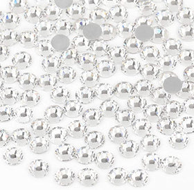 BEADSLAND close-up of faceted crystal showing precise cuts and bright sparkle