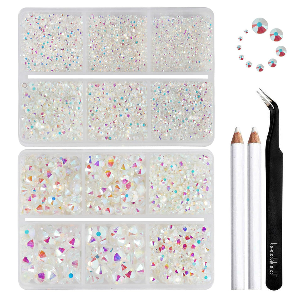 BEADSLAND front packaging showing organized two-box set and quantity, clear storage