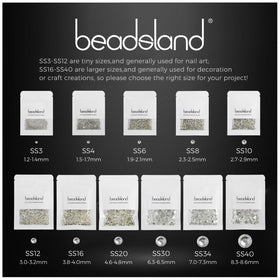 BEADSLAND rhinestones decorating a tumbler showcasing craft use and visual impact