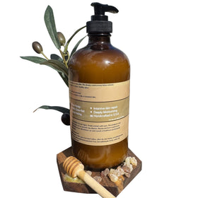 Bear Bird application on hand demonstrating smooth spreadability and hydration