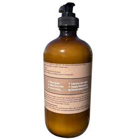 Bear Bird texture swipe on skin demonstrating creamy absorption and long-lasting moisture