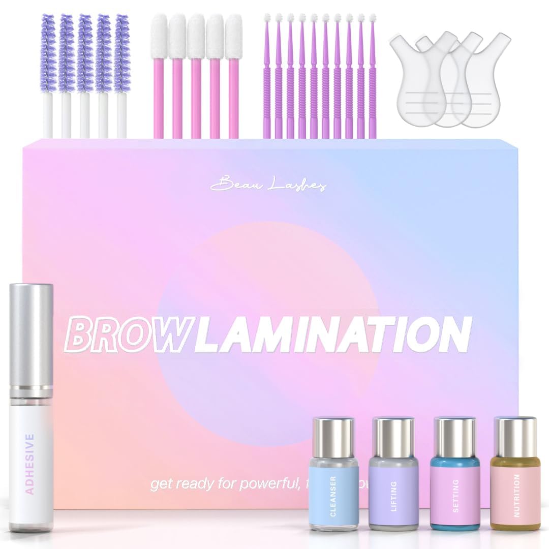 BEAU LASHES front packaging showing kit and professional presentation benefit