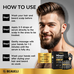 beaueli application demonstration on facial area for targeted use