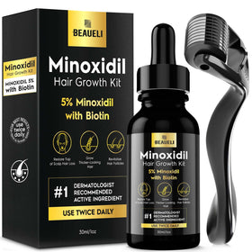 beaueli front packaging showing kit components and clear benefits